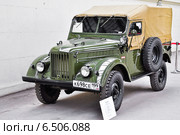 ГАЗ-69 (УАЗ-69) на ВДНХ (2014 год). Редакционное фото, фотограф Алёшина Оксана / Фотобанк Лори