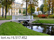 Санкт-Петербург. Усадьба Державина на набережной Фонтанки 118 (2014 год). Редакционное фото, фотограф Владимир Кошарев / Фотобанк Лори