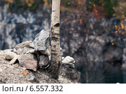 Горный парк "Рускеала". Мраморный карьер. Карелия (2014 год). Редакционное фото, фотограф Ольга Визави / Фотобанк Лори