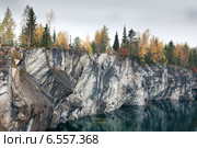 Горный парк "Рускеала". Мраморный карьер. Карелия (2014 год). Редакционное фото, фотограф Ольга Визави / Фотобанк Лори