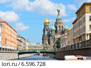 Санкт-Петербург, канал Грибоедова, Собор Спаса на крови (2014 год). Редакционное фото, фотограф Овчинникова Ирина / Фотобанк Лори