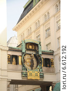 Австрия. Вена. Музыкальные часы Анкер Ур (Ankeruhr). (2014 год). Стоковое фото, фотограф Иванова Анастасия / Фотобанк Лори