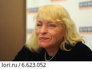 Татьяна Владимировна Москвина, российский журналист, театральный кинокритик, публицист и актриса (2014 год). Редакционное фото, фотограф Галина Попова / Фотобанк Лори