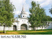 Москва, царская усадьба "Измайлово", Западные [задние] ворота,1682 год (2014 год). Редакционное фото, фотограф Овчинникова Ирина / Фотобанк Лори
