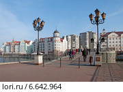 Калининград. Набережная. Мост "Юбилейный" (2014 год). Редакционное фото, фотограф Svet / Фотобанк Лори