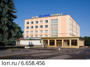Отель "Волынь" в городе Владимире-Волынском на Украине (2009 год). Редакционное фото, фотограф Солодовникова Елена / Фотобанк Лори