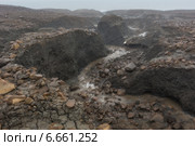 Извилистая река на острове Гукера. Архипелаг Франца-Иосифа. Стоковое фото, фотограф Николай Гернет / Фотобанк Лори