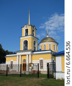 Церковь Успения Пресвятой Богородицы в Зубцове, Тверская область (2011 год). Стоковое фото, фотограф lana1501 / Фотобанк Лори