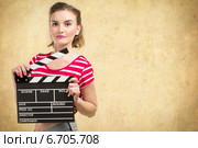 Работник киноиндустрии. Стоковое фото, фотограф Эльвира Гумирова / Фотобанк Лори