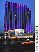 Гостиница "Измайлово", корпус "Альфа". Измайловское шоссе, дом 71а. Москва (2014 год). Редакционное фото, фотограф lana1501 / Фотобанк Лори