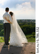 Newly-married couple. Стоковое фото, фотограф Морозова Татьяна / Фотобанк Лори