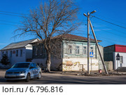 Бывший купеческий дом на улице Ленина в Сасово, Рязанская область (2014 год). Редакционное фото, фотограф Марина Круглякова / Фотобанк Лори