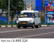 Автолайн 76 маршрута на Можайском шоссе в Одинцово Московской области (2012 год). Редакционное фото, фотограф lana1501 / Фотобанк Лори