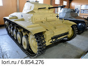 Лёгкий танк Pz.Kpfw II 1935-44г.г. Германия. Экспонат музея бронетанковых войск в Кубинке. Подмосковье (2014 год). Редакционное фото, фотограф Владимир Кошарев / Фотобанк Лори