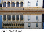 Отражение дворца Ситораи Мохи-Хоса, Бухара (2007 год). Стоковое фото, фотограф Elizaveta Kharicheva / Фотобанк Лори