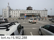 Аэропорт Хомутово. Южно-Сахалинск, Россия. Редакционное фото, фотограф Александр Стулов / Фотобанк Лори