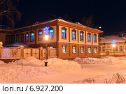 Дом Ананьевой, 1872 год. Улица Чумбарова-Лучинского, Архангельск (2015 год). Редакционное фото, фотограф Марина Славина / Фотобанк Лори