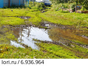 Сельское бездорожье. Стоковое фото, фотограф Александр Тараканов / Фотобанк Лори