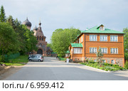 Дорога к Пюхтицкому монастырю. Куремяэ, Эстония (2014 год). Стоковое фото, фотограф Виктор Карасев / Фотобанк Лори