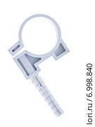 fixation item for pipes isolated. Стоковое фото, агентство Ingram Publishing / Фотобанк Лори