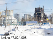 Промышленный пейзаж Тольятти (2015 год). Редакционное фото, фотограф Дудакова / Фотобанк Лори