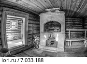 Интерьер традиционной русской бани. Стоковое фото, фотограф FotograFF / Фотобанк Лори