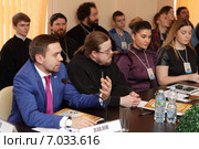 Форум православной молодежи «Идеология лидерства» в Солнечногорске (2015 год). Редакционное фото, фотограф Дмитрий Неумоин / Фотобанк Лори