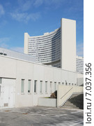 Венский международный центр - «Город ООН» (Vienna International Centre). Вена. Австрия (2014 год). Редакционное фото, фотограф stargal / Фотобанк Лори