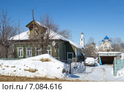Село Рогачево, Дмитровский район Московской области (2013 год). Стоковое фото, фотограф Елена Коромыслова / Фотобанк Лори