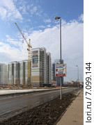 3-й квартал микрорайона Центр-2, Московская область, Железнодорожный (2015 год). Редакционное фото, фотограф Алексей Гусев / Фотобанк Лори