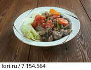 Bosanski Lonac - мясо и различные овощи. Стоковое фото, фотограф Александр Fanfo / Фотобанк Лори