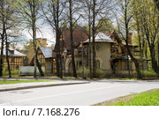 Hauswald house - Дача Гаусвальд на Каменном острове (2012 год). Редакционное фото, фотограф Александр Щепин / Фотобанк Лори