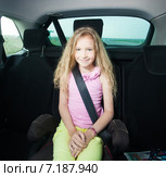 Child in car. Стоковое фото, фотограф Гладских Татьяна / Фотобанк Лори