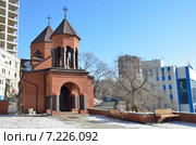 Армянская апостольская церковь сурб Геворг во Владивостоке (2015 год). Стоковое фото, фотограф Овчинникова Ирина / Фотобанк Лори