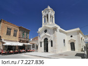The Church of Our Lady of the Angels in the old town in Rethymnon, Crete, Greece. Стоковое фото, агентство BE&W Photo / Фотобанк Лори