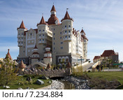 Гостиница "Богатырь", Олимпийский парк, Сочи (2015 год). Редакционное фото, фотограф Юлия Ухина / Фотобанк Лори