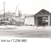 Разрушения после землетрясения 7 декабря 1988. Армения, Налбанд. Стоковое фото, фотограф Emelinna / Фотобанк Лори