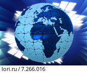 World Globe Means Solar System And Globalise. Стоковая иллюстрация, иллюстратор Stuart Miles / Фотобанк Лори