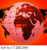 Global Warming Shows Globalise Globalization And World. Стоковая иллюстрация, иллюстратор Stuart Miles / Фотобанк Лори