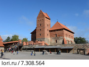Замок Тракай, Литва (2013 год). Стоковое фото, фотограф Free Wind / Фотобанк Лори