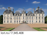 Cheverny Castle built in the seventeenth century in the style of Louis XIII in Cheverny France. Стоковое фото, агентство BE&W Photo / Фотобанк Лори