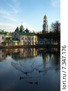 Троице-Сергиева лавра, Сергиев Посад (2015 год). Стоковое фото, фотограф Алексей Дроздов / Фотобанк Лори