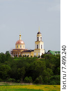 Сергиев Посад, село Радонеж, церковь Преображения Господня (2015 год). Стоковое фото, фотограф Алексей Дроздов / Фотобанк Лори