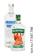 Водка "Absolut" и "Белочка" (Бренд "Я пришла") (2015 год). Редакционное фото, фотограф Александр Щепин / Фотобанк Лори