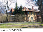 Hauswald house - Дача Гаусвальд на Каменном острове (2015 год). Стоковое фото, фотограф Александр Щепин / Фотобанк Лори