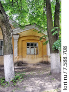 Конный двор (1830-40е гг.). Усадьба Д.П. Рябушинского в Кучине. Город Железнодорожный, Московская область (2015 год). Стоковое фото, фотограф stargal / Фотобанк Лори