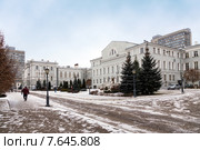Главный корпус КГУ. Казань (2014 год). Стоковое фото, фотограф Сергей Лаврентьев / Фотобанк Лори