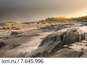 Белое море. Стоковое фото, фотограф Александр Коротков / Фотобанк Лори