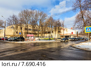 Дворец Культуры "Туламашзавод" в городе Туле (2015 год). Редакционное фото, фотограф Сергей Лаврентьев / Фотобанк Лори