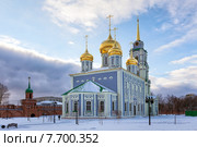 Успенский собор на территории Тульского Кремля (2015 год). Редакционное фото, фотограф Сергей Лаврентьев / Фотобанк Лори